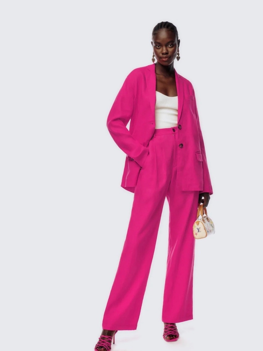 Reformation Stacey linen jacket